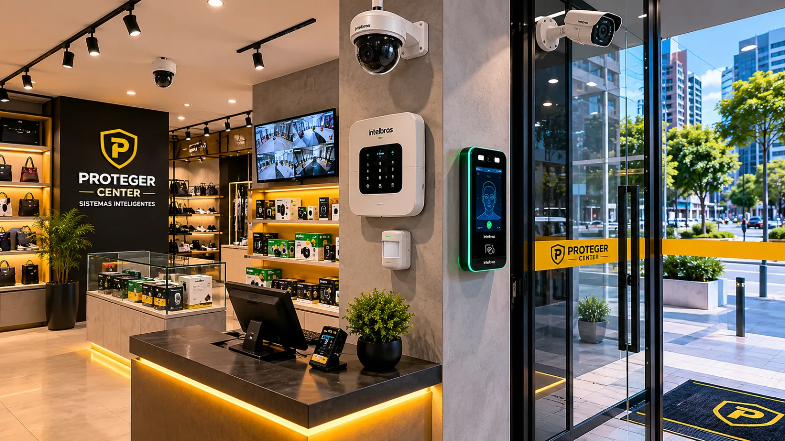Segurança eletrônica comercial em Brasília/DF
