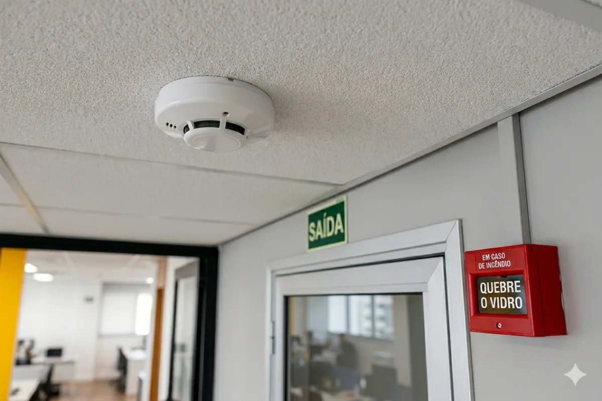 Alarme de Incêndio — Proteger Center